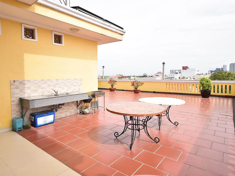 Terrace | Euro Residence Serviced Apartment | Thao Dien | District 2 | HCM